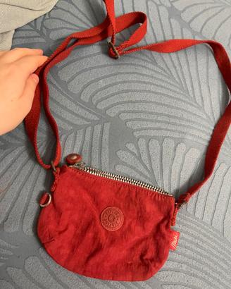 Borsetta piccola rossa e unisex per ragazzini