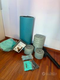 set allenamento pesi
