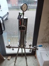 Filtro housing e attrezzi di cantina