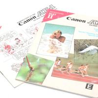 CANON AE-1 MANUALE ISTRUZIONI ORIGINALE INGLESE
