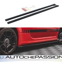 Coppia splitter minigonne FIAT 500 ABARTH