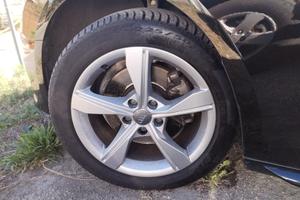 cerchi 17 audi vw e gomme pirelli 225 50 17