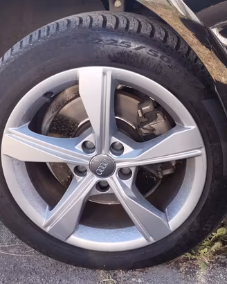 cerchi 17 audi vw e gomme pirelli 225 50 17