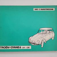 libretto uso e manutenzione dyane 6