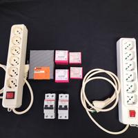 Intero Lotto di Materiali Elettrici