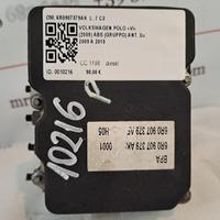 ABS VOLKSWAGEN Polo 5° Serie 6R0614517S diesel 11
