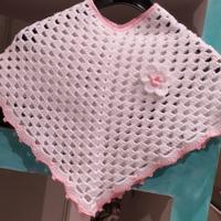 Completo Ponchetto + Cappellino in Lana