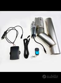 Valvola Scarico Elettrica Con Telecomando. 3"/76mm