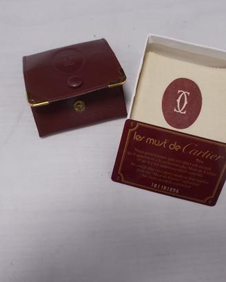 "Cartier" PORTAMONETE IN PELLE