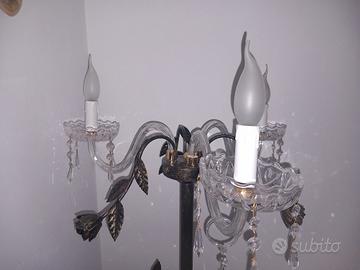 piantana in ferro battuto 