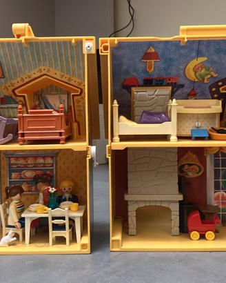 Playmobil casa con arredamento e personaggi 
