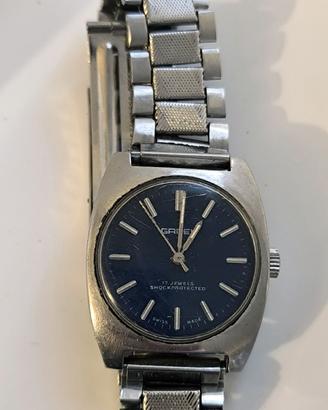 GAREL VINTAGE OROLOGIO UOMO MECCANICO 17 JEWELS SH