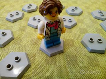 supporti personaggi omini Lego esposizione Collezionismo In