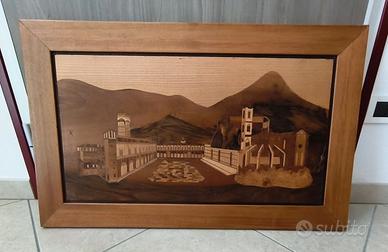 Quadro artigianale in legno