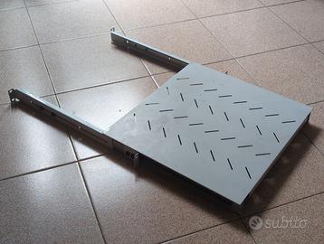Mensola rack 19" estraibile