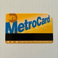 MTA Metrocard NYC New York City