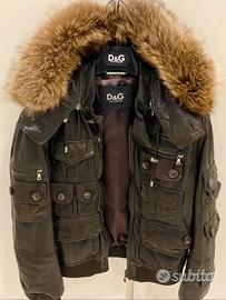 Giubbotto D&G in vera pelle