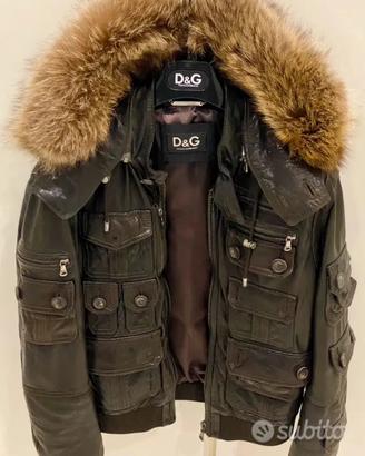 Giubbotto D&G in vera pelle