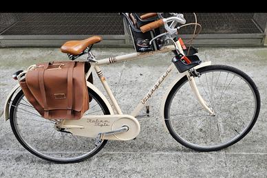 bicicletta uomo 28 con borse laterali
