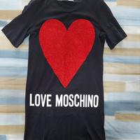 T-shirt abito Moschino
