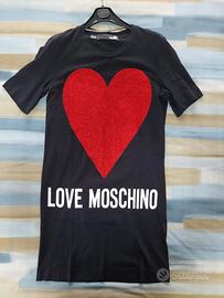 T-shirt abito Moschino