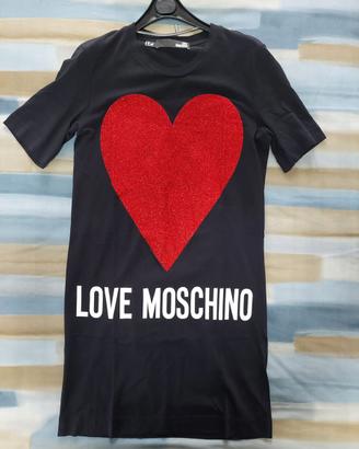 T-shirt abito Moschino