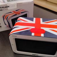 Radiosveglia FM digitale doppio allarme UK style