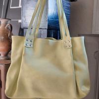 Borsa tracolla color verde acido chiaro