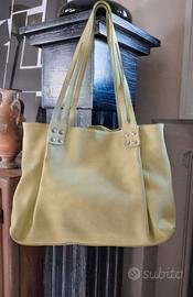 Borsa tracolla color verde acido chiaro