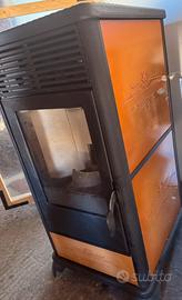 Stufa a pellet piu tubo,aspirapolvere e pellet