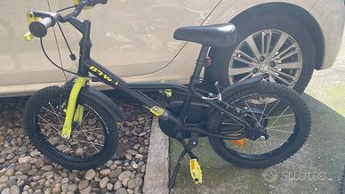 bicicletta btwin /raggio 16