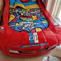 Letto ragazzo formula 1 con le luci LED