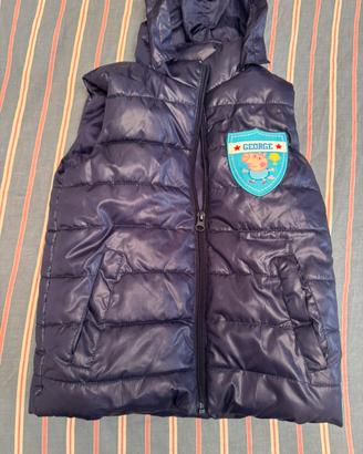 Piumino smanicato tg. 5 anni bimbo PEPPA PIG