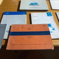 Ampia collezione libretti tecnici, vetture d’epoca