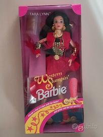 Barbie 1993 TARA Western Stampin' Fabriqué en Chine x