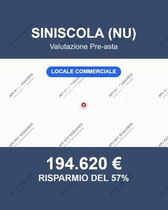 Immobile in asta di 352 m² a Siniscola