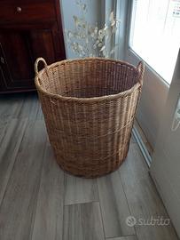 Grande cesto per arredamento