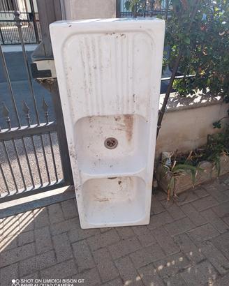 LAVANDINO CERAMICA DUE VASCHE