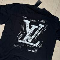 T-shirt LV nera