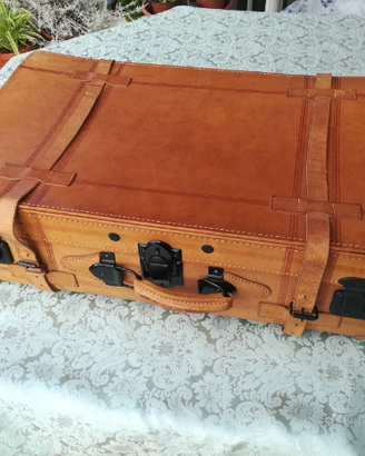 Baule vintage in pelle