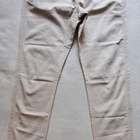 Jaggy McQueen Pantaloni uomo beige in cotone Tagli