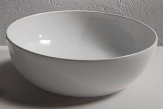 Lavabo d'appoggio rotondo Globo