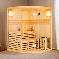 Sauna Finlandese Angolare NUOVA 150x150 cm