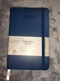 Agenda settimanale 11x17 Blu copertina rigida