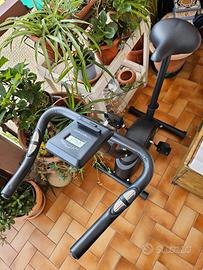 Cyclette Techfit misurazione valori cardiaci