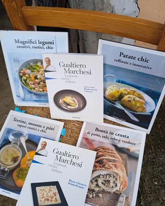 6 libri cucina,usati,euro10.
