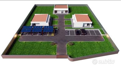 Terreno con progetto approvato