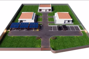 Terreno con progetto approvato