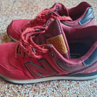Scarpe New balance pelle 74 encap n. 42 rosse