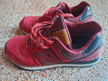 Scarpe New balance pelle 74 encap n. 42 rosse